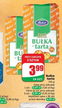 Bułka tarta Melvit Anna