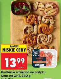Kiełbaski zawijane na patyku Czas na Grill