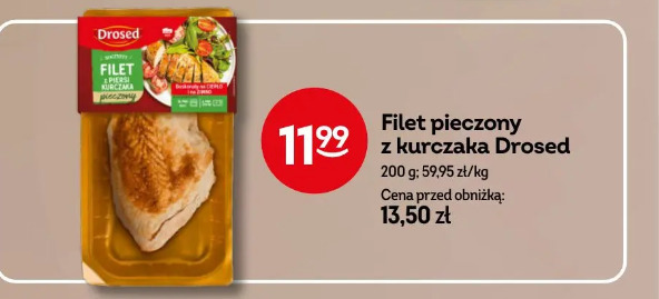 Filet pieczony z kurczaka Drosed