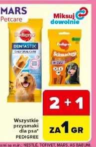 Wszystkie przysmaki dla psa Pedigree