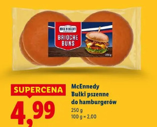McEnnedy Bułki pszenne do hamburgerów