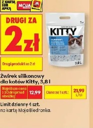 Żwirek silikonowy dla kotów Kitty
