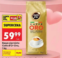 Kawa ziarnista Cafe d'Or Oro