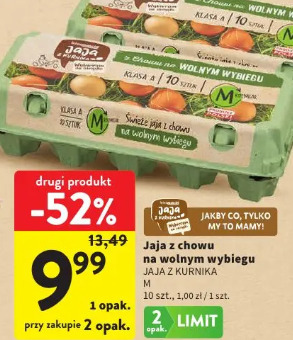 Jaja z chowu na wolnym wybiegu Jaja z Kurnika