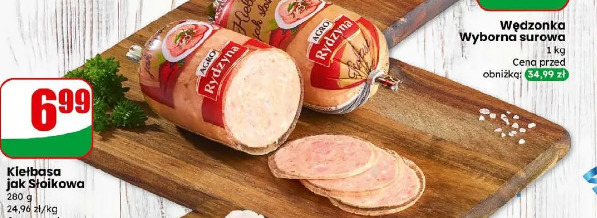 Agro Rydzyna Kiełbasa jak Słoikowa