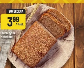 Chleb żytni z otrębami