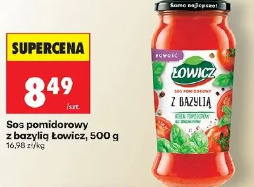 Sos pomidorowy z bazylią Łowicz