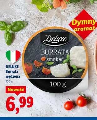 Deluxe Burrata wędzona