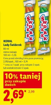 Koral Lody Świderk
