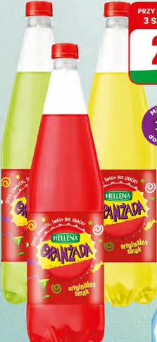 Napój gazowany oranżada Hellena