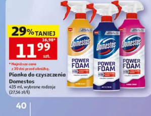 Pianka do czyszczenia Domestos
