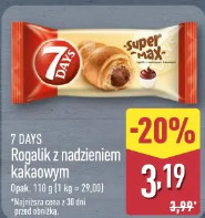 7 Days Rogalik z nadzieniem kakaowym