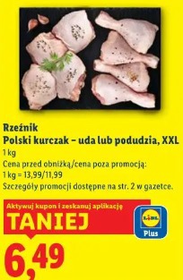 Rzeźnik Polski kurczak – uda lub podudzia, XXL