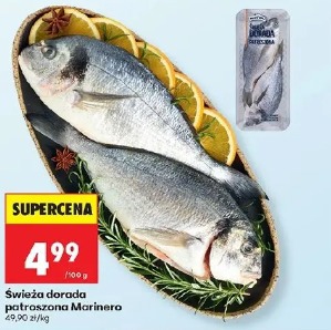 Świeża dorada patroszona Marinero