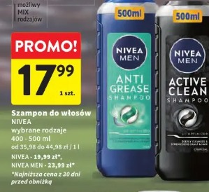 Szampon do włosów Nivea Men