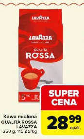 Kawa mielona Qualità Rossa Lavazza