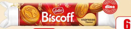 Ciastka markizy z kremem espresso Biscoff Lotus