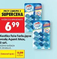 Kostka fala farbująca wodę Agent Max