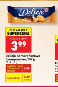 Delicje pomarańczowe Szampańskie