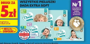 Wszystkie pieluszki Dada Extra Soft