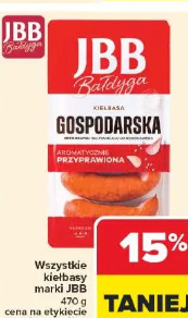 Wszystkie kiełbasy marki JBB