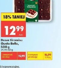 Deser tiramisu Gusto Bello