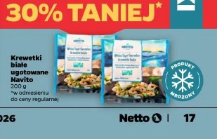 Krewetki białe ugotowane Navito