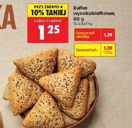 Bułka wysokobiałkowa