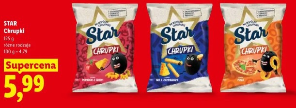 Star Chrupki różne rodzaje
