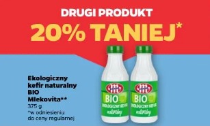 Ekologiczny kefir naturalny BIO Mlekovita