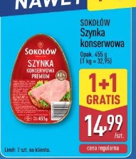 Sokołów Szynka konserwowa