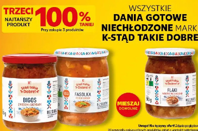 Wszystkie dania gotowe niechłodzone marki K-Stąd Takie Dobre