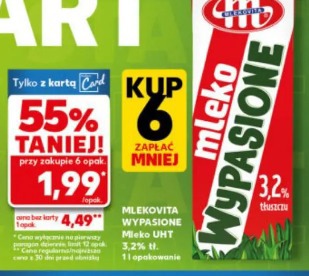 Mlekovita Wypasione Mleko UHT