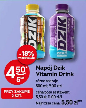 Napój Dzik Vitamin Drink