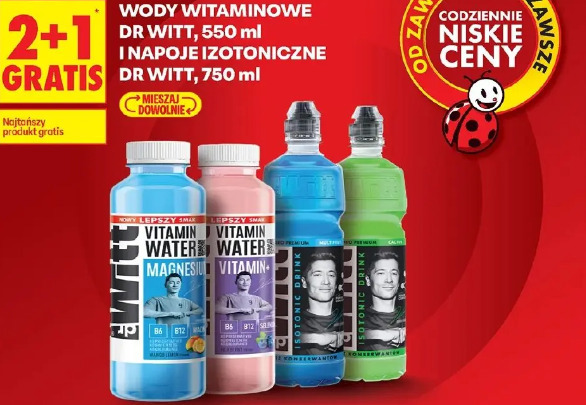 Wody witaminowe Dr Witt i napoje izotoniczne Dr Witt