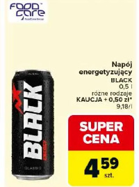 Napój energetyzujący Black