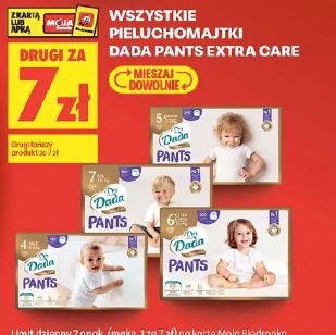 Wszystkie pieluchomajtki Dada Pants Extra Care