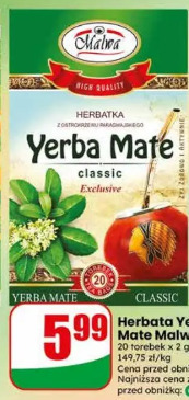 Herbata Yerba Mate Malwa