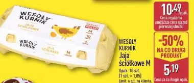 Wesoły Kurnik Jaja ściółkowe M