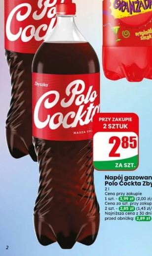 Napój gazowany Polo Cockta Zbyszko