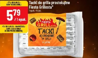 Tacki do grilla prostokątne Fiesta Grillesta