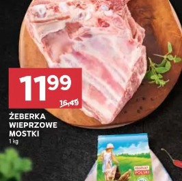 Żeberka wieprzowe mostki