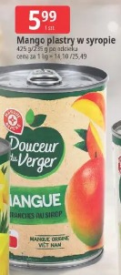 Mango plastry w syropie Douceur du Verger