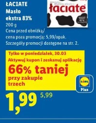 Łaciate Masło ekstra 83%