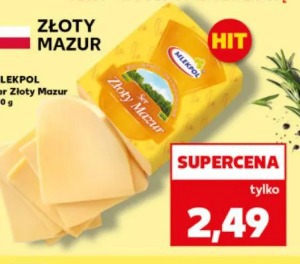 Złoty Mazur Ser Złoty Mazur Mlekpol