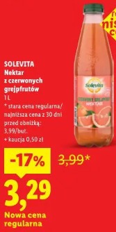 Solevita Nektar z czerwonych grejpfrutów