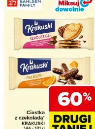 Ciastka z czekoladą Krakuski