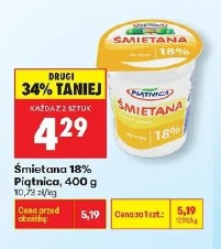 Śmietana 18% Piątnica
