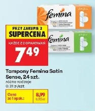 Tampony Femina Satin Sense