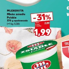 Mlekovita Mleko zsiadłe Polskie